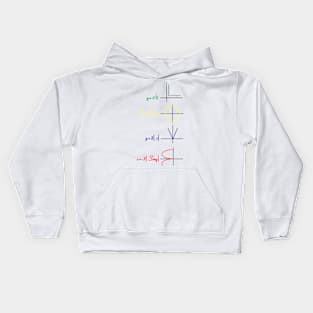 The formula of love Kids Hoodie